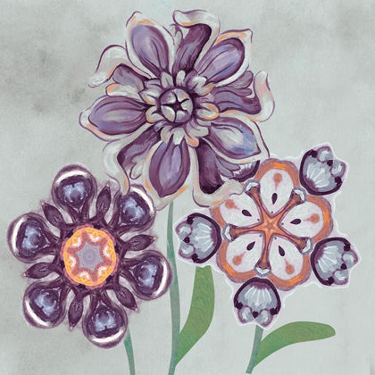 Picture of POSIES IN PURPLE I