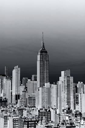 Picture of NEW YORK CITYSCAPE NEGATIVE BANDW