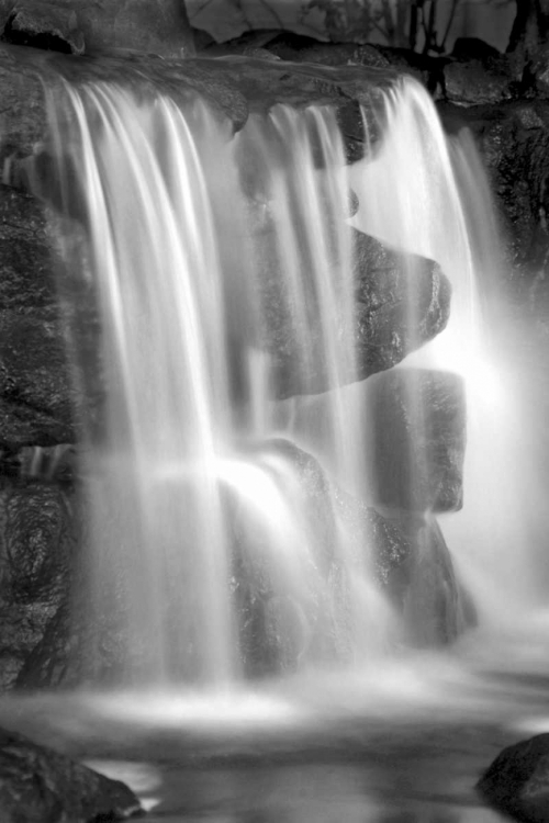 Picture of SUNSET WATERFALL II BW