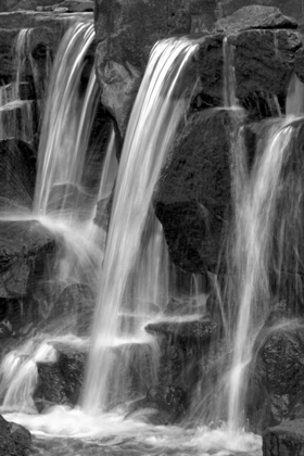 Picture of WATER ON THE ROCKS I BW