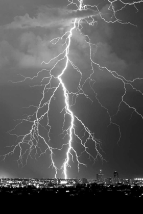 Picture of LIGHTNING PORTRAIT BW