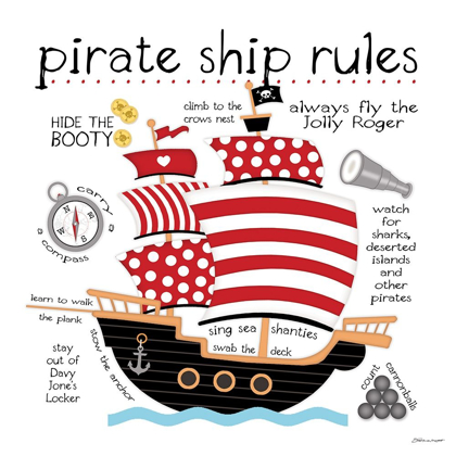 Picture of PIRATE SHIP RULES