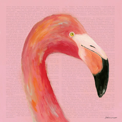 Picture of FLAMINGO FACE IN PINK
