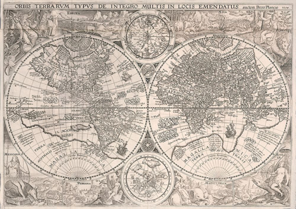 Picture of WORLD MAP 1594