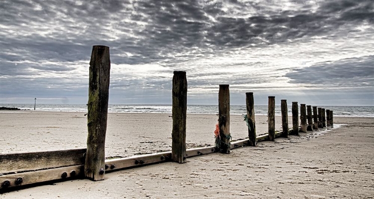 Picture of POST ROW AT BEACH