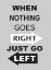 Picture of JUST GO LEFT