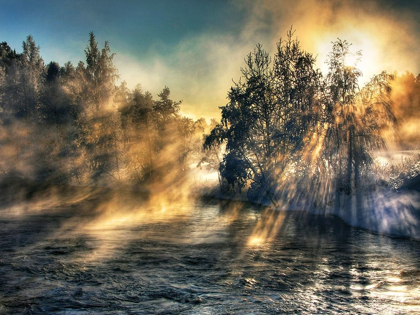 Picture of FOGGY RIVER