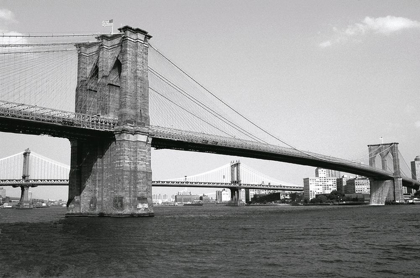 Picture of BROOKLYN BRIDGE AND MANHATTAN BRIDGE,DAY