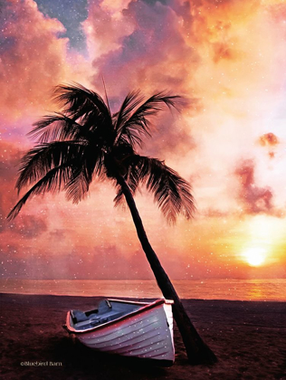 Picture of PALM TREE SUNSET