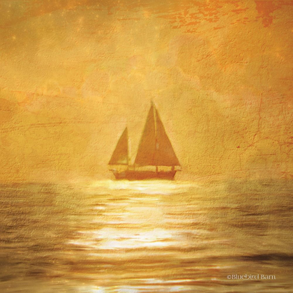 Picture of SOLO GOLD SUNSET SAILBOAT