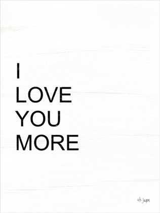 Picture of I LOVE YOU MORE