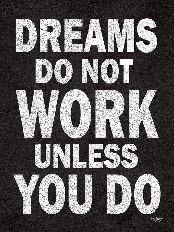 Picture of DREAMS DO NOT WORK