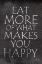 Picture of EAT MORE OF WHAT MAKES YOU HAPPY
