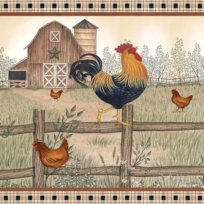 Picture of RUSTIC FARM ROOSTER