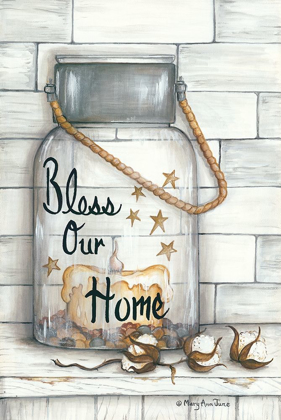 Picture of GLASS LUMINARY BLESS OUR HOME