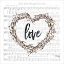 Picture of OLD RUGGED HEART LOVE WREATH