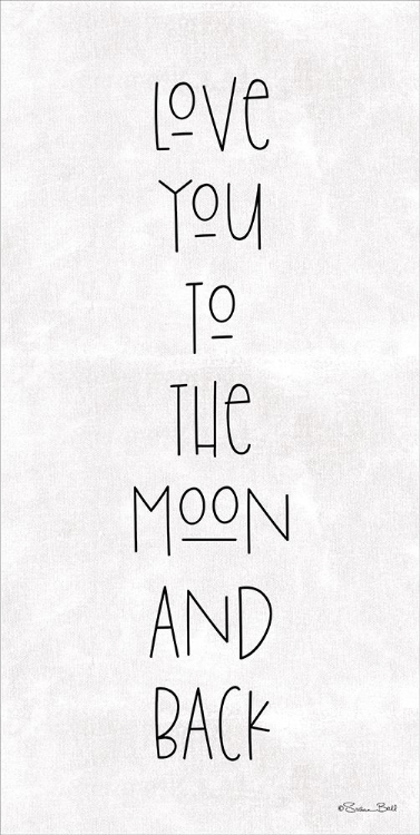 Picture of LOVE YOU TO THE MOON AND BACK