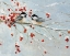Picture of CHICKADEES IN WINTER