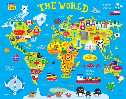 Picture of WORLD MAP