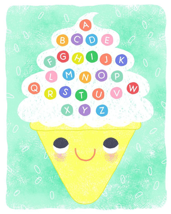 Picture of ICE CREAM ALPHABET