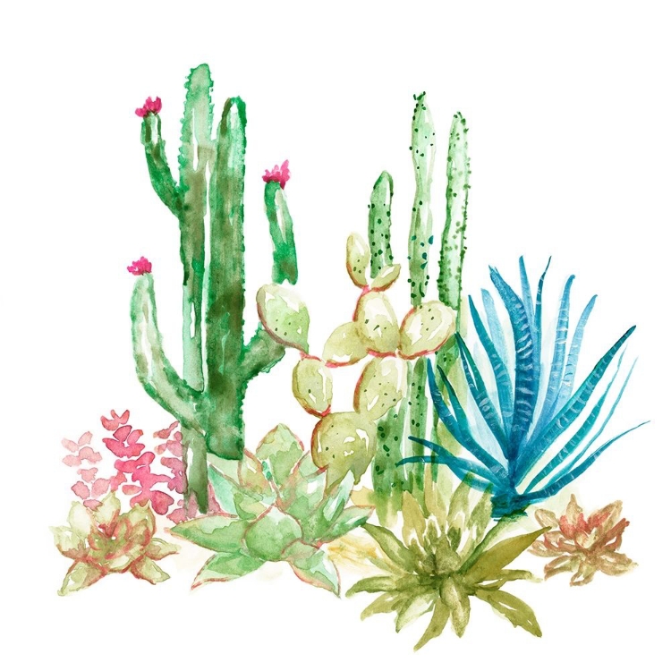 Picture of CACTUS VIGNETTE I