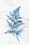 Picture of BOTANICAL BLUE I 
