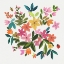 Picture of FOLKY FLOWERS II 