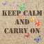 Picture of KEEP CALM AND CARRY ON 6