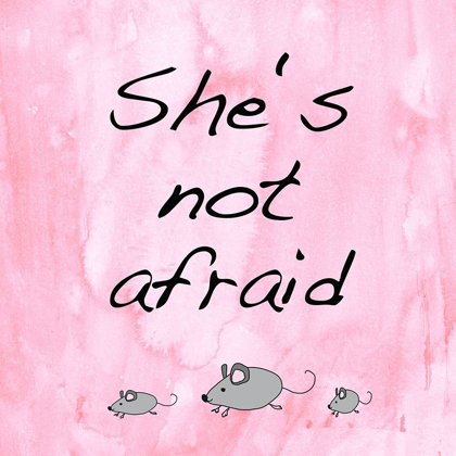 Picture of SHE IS NOT AFRAID