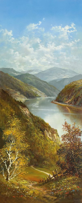 Picture of CARPATHIAN RIVER SCENE I