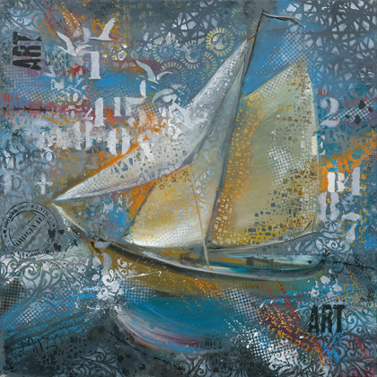 Picture of SAILS IN BLUE