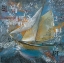 Picture of SAILS IN BLUE