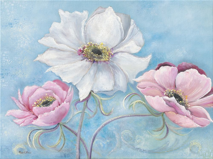 Picture of PASTEL FLOWERS I