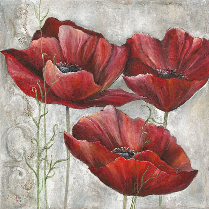Picture of THREE POPPIES I