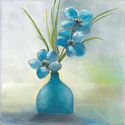 Picture of BLUE FLOWERS I