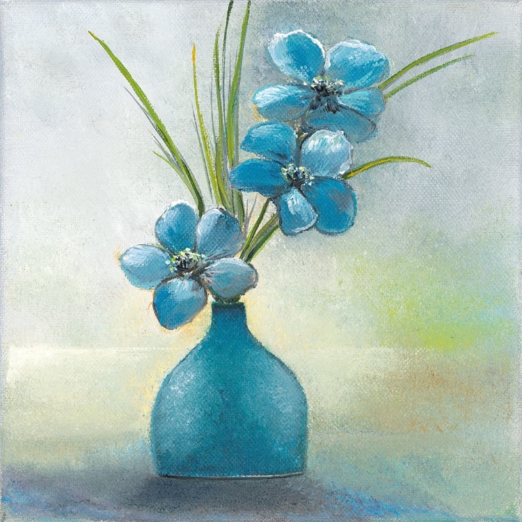 Picture of BLUE FLOWERS I