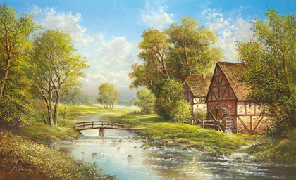 Picture of MILL AT THE RIVER