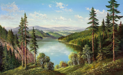 Picture of HIGH MOUNTAIN LAKE