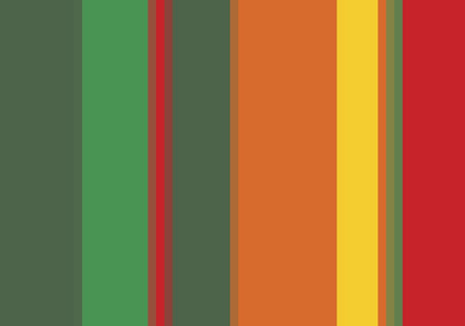 Picture of WARM STRIPES VII