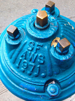 Picture of BLUE FIRE HYDRANT I