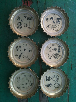 Picture of BOTTLE CAPS I