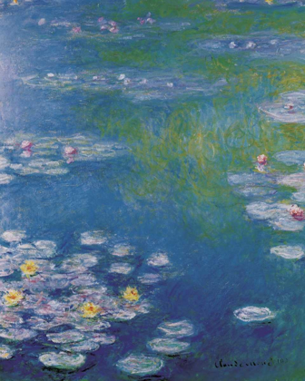 Picture of WATERLILIES AT GIVERNY