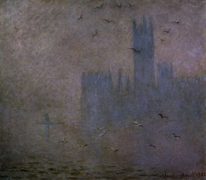 Picture of HOUSES OF PARLIAMENT, SEAGULLS, 1904