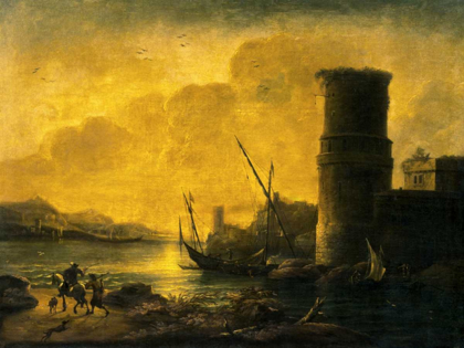 Picture of BAY AT SUNSET, 1549
