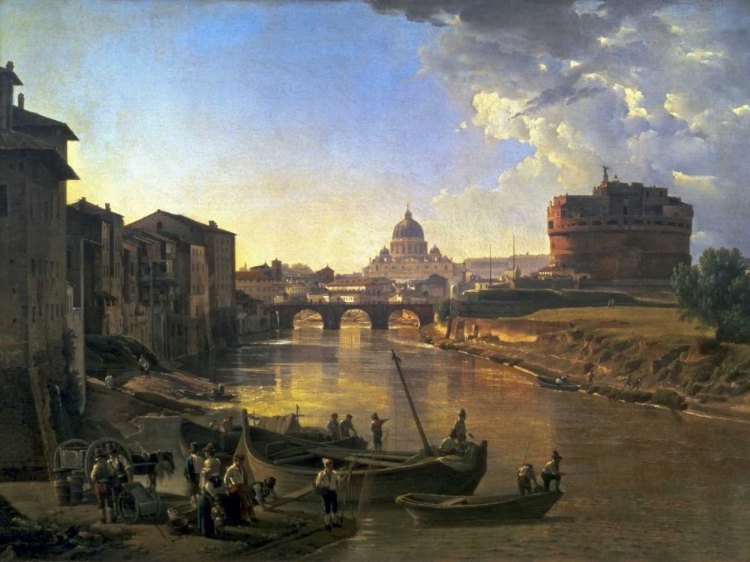 Picture of NEW ROME, CASTEL SANTANGELO, 1823