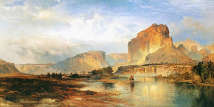 Picture of CLIFFS OF THE GREEN RIVER