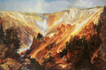 Picture of THE GRAND CANYON OF THE YELLOWSTONE