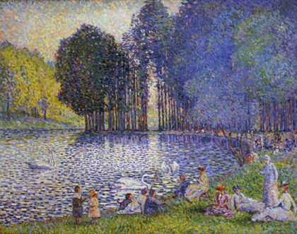 Picture of THE LAKE IN THE BOIS DE BOULOGNE