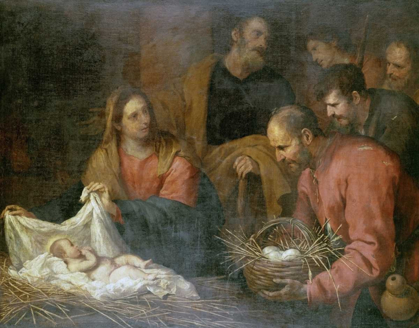 Picture of THE ADORATION OF THE SHEPHERDS