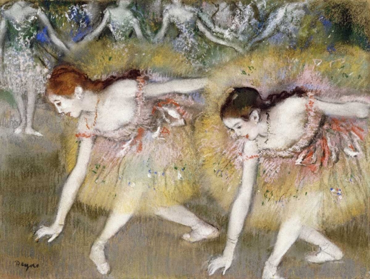 Picture of DANCERS BENDING DOWN